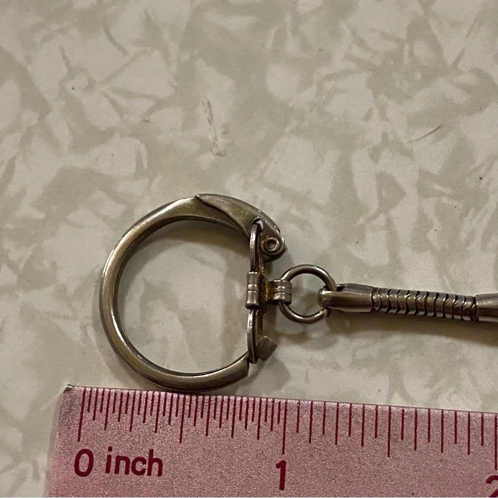 Vintage Enamel Royal Guard Keychain #6545